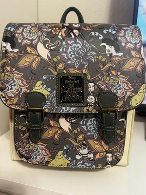 Nightmare Before Christmas Backpack Jack Skellington and Sally Design/ Dumbo Bag - Image 1 of 4