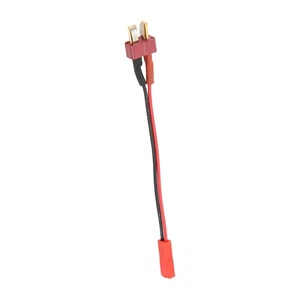 T Male Plug To JST Male Connector Opwer Converter Adapter 130mm For RC Mode ES - Picture 1 of 23
