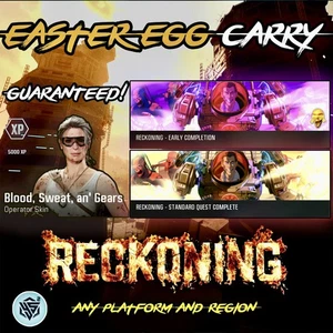 RECKONING EASTER EGG CARRY✅ BLACK OPS 6 ZOMBIES🔥100% GUARANTEED 🔥 - Picture 1 of 6