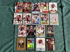 LARRY FITZGERALD 18 KARTEN LOT UD TOPPS DPP REFRACTOR ELITE LEGENDS CLASSICS #'D - Bild 1 von 5