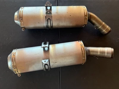 Ducati 1098 848 EVO 2008 tubo de escape silenciador lata antideslizante Foto 1 de 4