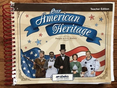 Abeka Our American Heritage People in US History Fifth Edition Teacher Edition - Image 1 of 4