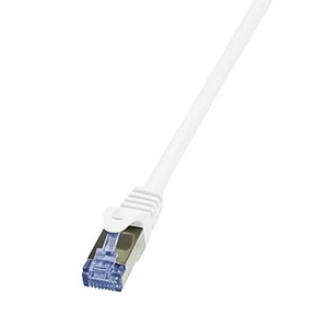 LogiLink Patchkabel mit Cat.7 Rohkabel, Weiß 0, 5m Professional - Photo 1/1