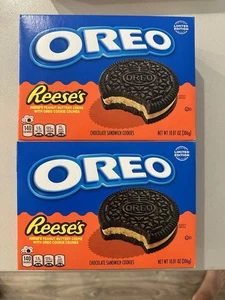2x Oreo Reese’s Peanut Butter Crème Cookies Limited Edition 10,81 Oz Box 2026 - Bild 1 von 2