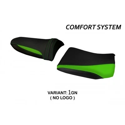 Capa de assento Kawasaki Z750 Z1000 2003-2006 TPZ Italia conforto espuma nova - Imagem 1 de 4