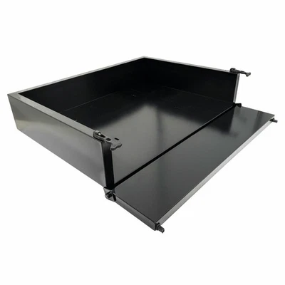 Golf Cart Black Steel Utility Bed Cargo Box (CARGO BOX ONLY) - Image 1 of 4