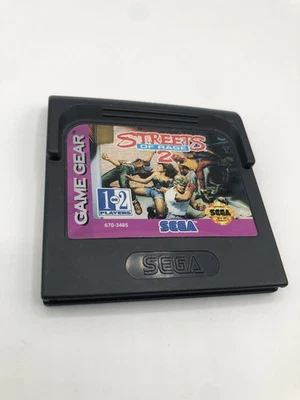 STREETS OF RAGE 2 (Sega Game Gear, 1993) Authentic Loose Cartridge Tested - Image 1 of 2