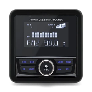 Marine Digital Media Receiver BluetoothLCD Display Boat Radio System Waterproof - Picture 1 of 17