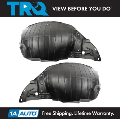 TRQ Front Inner Fender Liner Set For 2009-2020 Nissan 370Z NI1248121 NI1249121 Foto 1 de 4