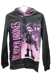 Anime Murder Drones Hoodie Gr. M rosa lila Mädchen Kinder - Bild 1 von 3
