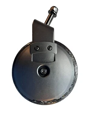 Pride Caster Assembly 6x2 Black Rim/Black Tire MEC151501-B Right/Left - Image 1 of 4