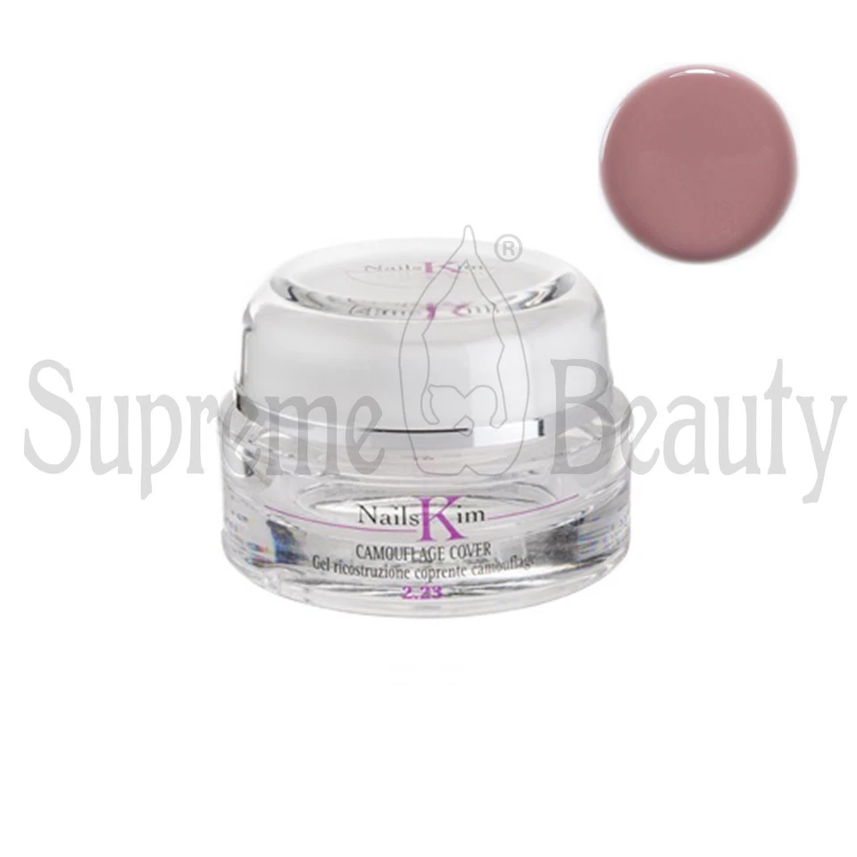 NAILS KIM GEL UNGHIE UV MAKE UP CAMOUFLAGE COVER PROFESSIONALE ESTETISTA 15 ML - Immagine 1 di 1