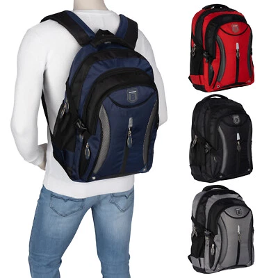 Rucksack Damen Herren Sport Schulrucksack Freizeit Reise Wandern Arbeit Backpack - Bild 1 von 4