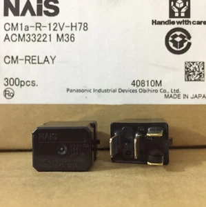 1Pc NAIS CM1A-R-12V-H78 ACM33221 M36 12VDC 4 Pins Automotive Relay - Picture 1 of 8