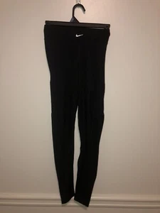 Girls Nike Aeroadapt Leggings Size XS With Ribbed Detail - Picture 1 of 10