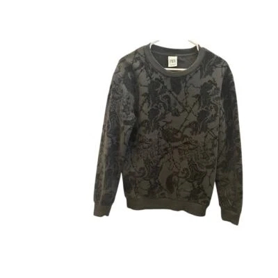 Sudadera Zara Terciopelo Texturizado Floral Talla: Pequeña Foto 1 de 4