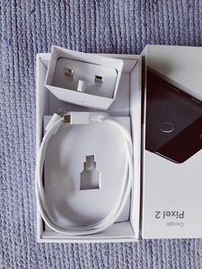 Original Google Pixel 2 power supply + USB3 cable (UK) - Bild 1 von 1