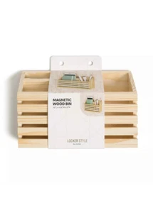 Locker organizer Wooden Cup with magnet Large - U Brands - Picture 1 of 1