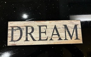 Wood wall art Dream - Picture 1 of 7