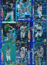 2020 Topps Opening Day Baseball BLUE FOIL Pick From List #1 - #200 Base & RC