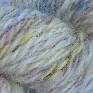 Sheepish Designs Hand Spun Yarn Mohair Wool Multicolor 109 Yards - Picture 1 of 7