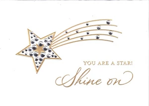 PAPYRUS GRADUATION CARD NIP MSRP $6.95 SHINE ON CARD (L1) - Picture 1 of 3