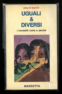 Uguali & diversi Edordo Ballone Mazzotta 1° 1978 - Picture 1 of 1