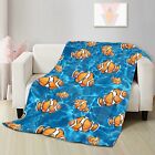 Clownfish Fleece Throw Blanket Gift Soft Warm Lightweight Blankets for Bed So...