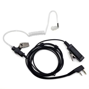 Police Earpiece Headset PTT Mic for Kenwood TK2000 TK2107 TK3000 TK3360 Radio - Picture 1 of 10