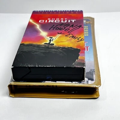 SHORT CIRCUIT 1 & 2 VHS LOT CBS FOX Robot Sci-Fi Comedy Johnny 5 - Image 1 of 4