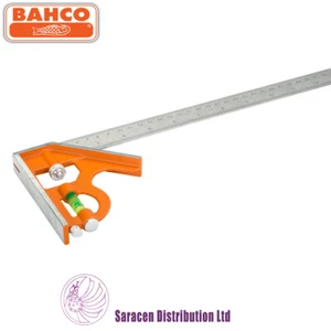 BAHCO 300mm ADJUSTABLE SLIDING COMBINATION SQUARE - CS300 - Picture 1 of 1