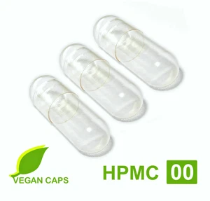 Leerkapseln 100 - 20.000 vegan HPMC Gr 00 leere Kapseln Cellulose Premium - Bild 1 von 70