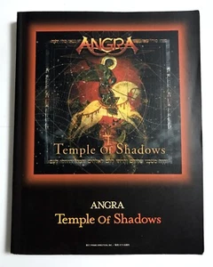 ANGRA TEMPLE OF SHADOWS BAND SCORE JAPAN GUITAR TAB - Picture 1 of 4