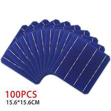 100Pcs Solar Cells Panel System Monocrystalline Silicon Battery Chargers Phone