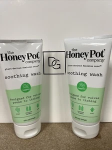 The Honey Pot Company, Soothing Colloidal Oatmeal Feminine Wash, 6 Oz. ~ 2 Pack - Picture 1 of 2