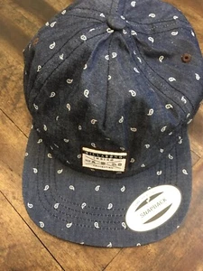 Billabong Indigo Collection Snapback Cap inside mesh lining to keep front raised - Picture 1 of 6