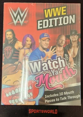 Watch Ya’ Mouth Game WWE EDITION Wrestling Party Gift WWF Rare Brand New Sealed! - Image 1 of 4