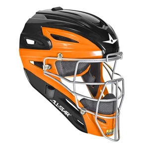 Casco de receptor adulto All-Star System Seven dos tonos MVP2500TT - negro/naranja - Imagen 1 de 1