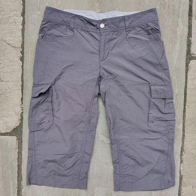 Pantalones cortos largos para mujer Columbia Titanium 3/4 senderismo escalada Reino Unido 8 Foto 1 de 4