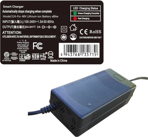 3 Ampere Smart Charger für Movcan V60/V60 PRO - Bild 1 von 5