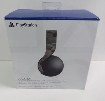 Original Sony PS5 Playstation 5 Pulse 3D Wireless Headset - camoflauge in OVP ! - Bild 1 von 4