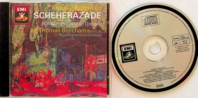 RIMSKY-KORSAKOV Scheherazade BEECHAM, RPO - UK EMI Black Angel Nimbus CD 1987 NM Foto 1 de 3