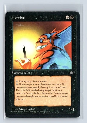 (2x) NORRITT – MTG Magic the Gathering Card – Ice Age – Common - Image 1 of 4