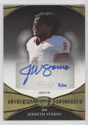 2022 Sage Aspire Gold /10 Jerreth Sterns #ASP-JS2 Auto - Image 1 of 2