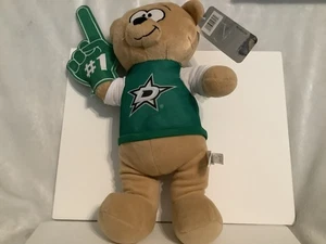 NHL Dallas Stars #1 Bear 13" Plush W/Tag Good Stuff - Picture 1 of 13