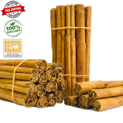 Ceylon Cinnamon Sticks 100% Pure Fresh Organic High Quality True  Alba Sri Lanka - Image 1 of 4