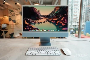 Neuwertig! Apple iMac 24" (256GB SSD, M3, 8GB, 10-Core GPU) Blue - Imagen 1 de 3