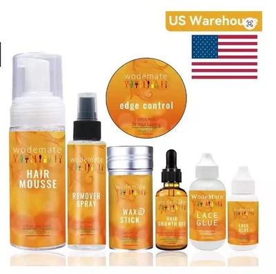 Peluca Estilo Suave Cera Stick Kit Pelucas de Encaje Adhesivo Impermeable Pegamento Envío Gratis EE. UU. Foto 1 de 4