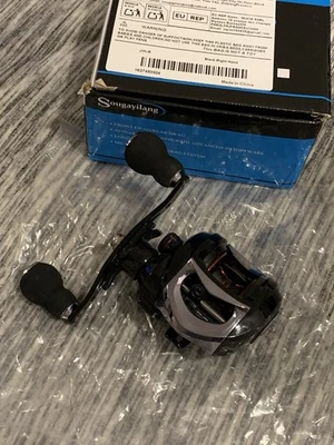 Carrete de pesca Sougayilang Rt Hand Baitcast nuevo. Nuevo en caja. Señuelos Baitcast 6,3:1 Foto 1 de 2
