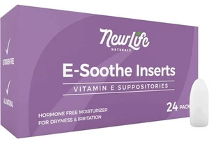Vaginal Probiotic Suppository 24pk FR-free,Vaginal pH & Odor Control No Parabens - Picture 1 of 6